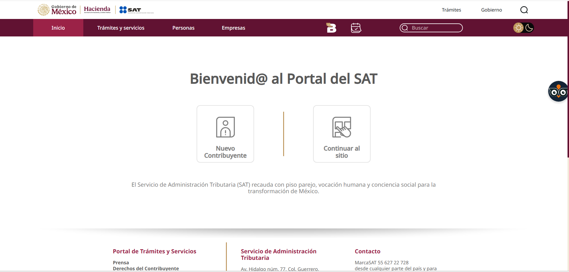 Logo SAT